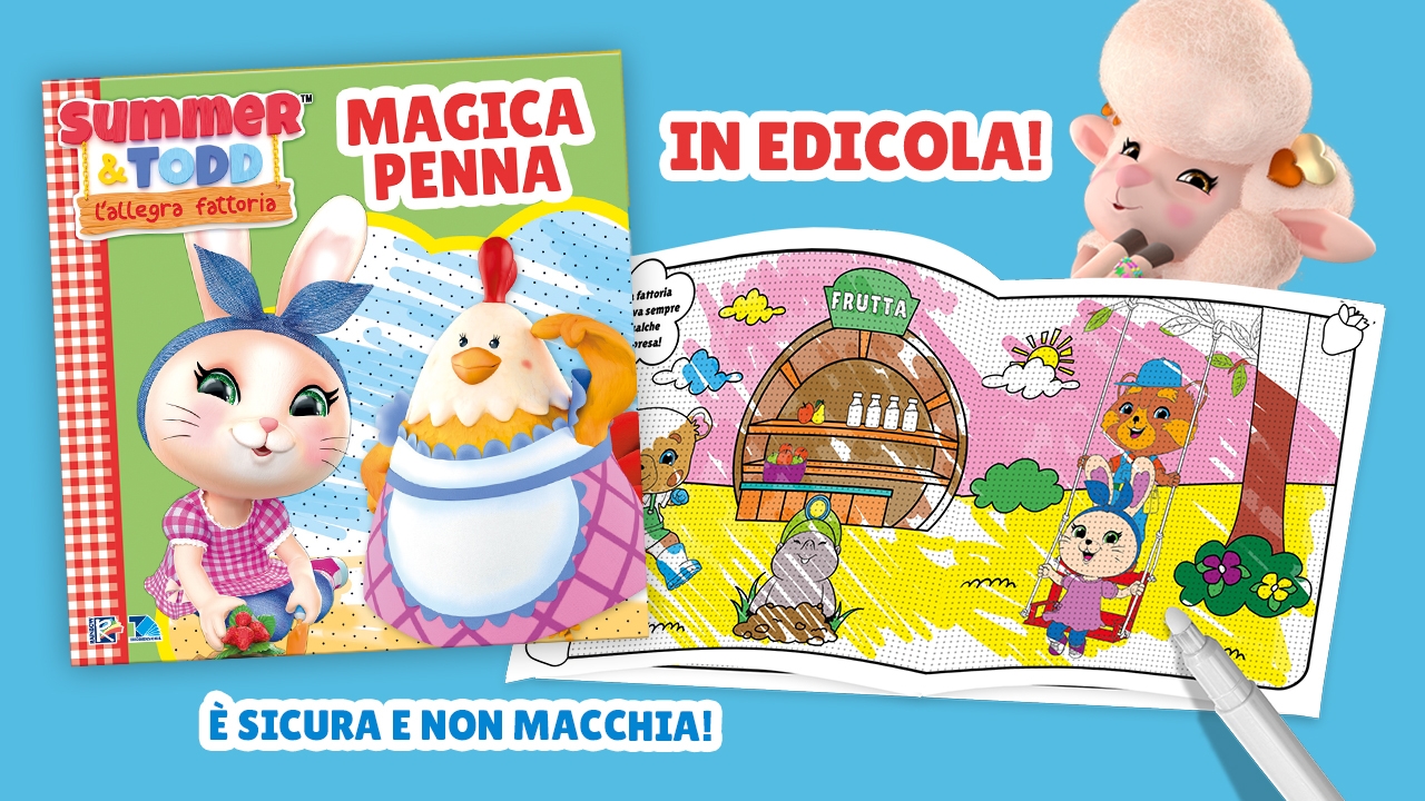 La Magica Penna di Summer & Todd è in edicola! - Summer & Todd